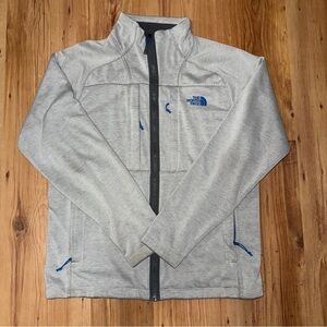 The North Face Jacket Mens Full Zip Size
Large Gray & Blue